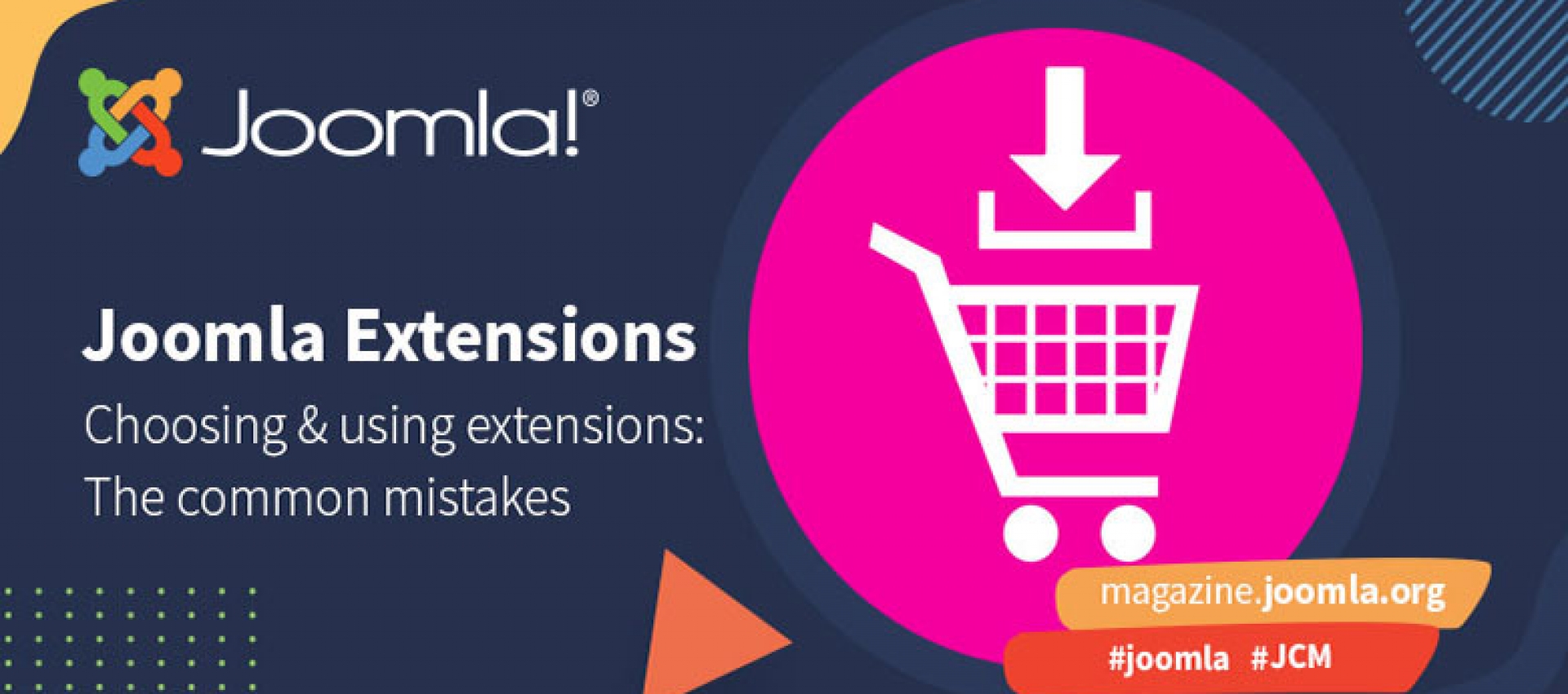 Joomla Uzantılarıyla İlgili 19 Yaygın Hata - Bölüm 1