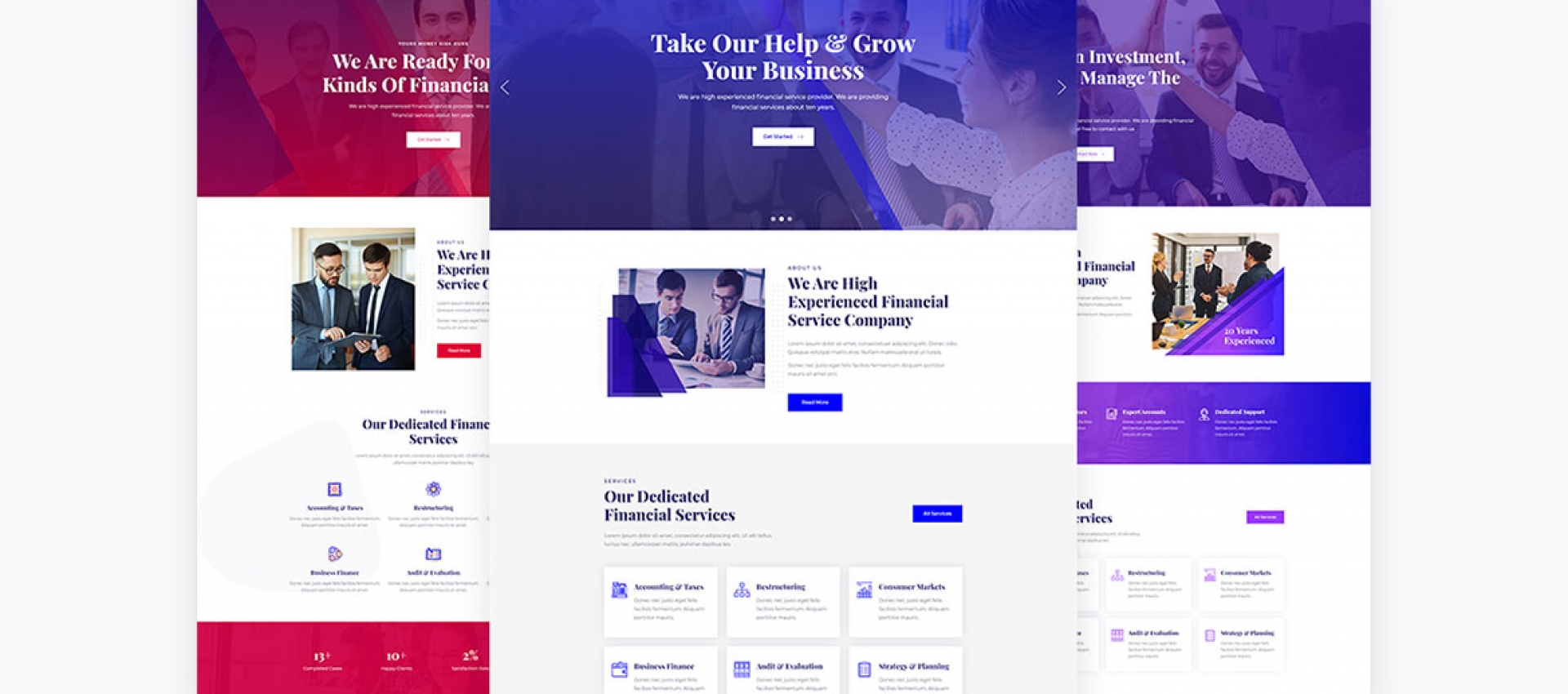 Joomla Tema - Financio