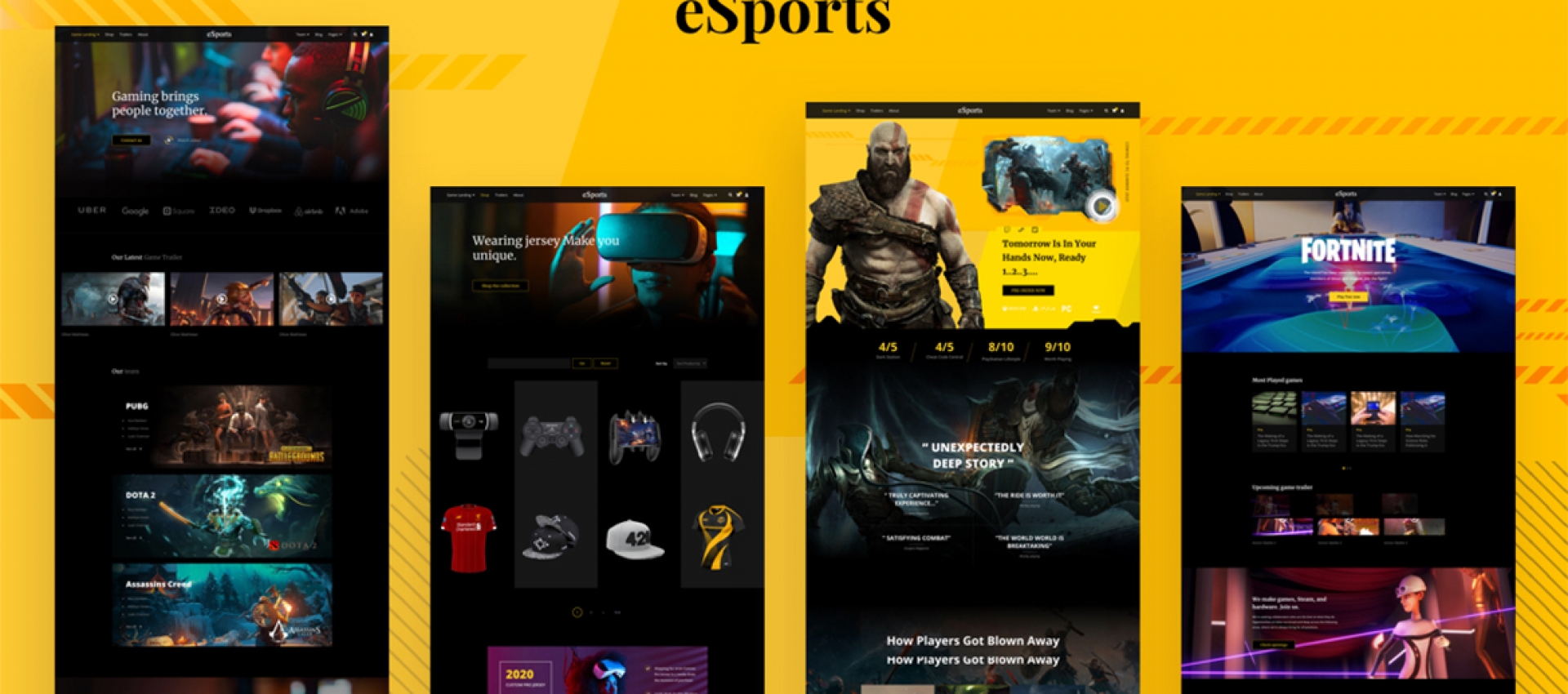 Joomla Tema - eSports