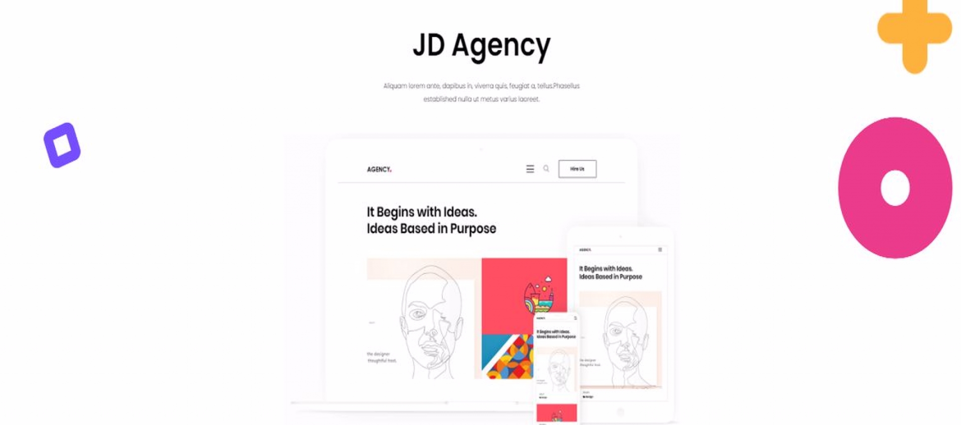 Joomla Tema - JD Agency