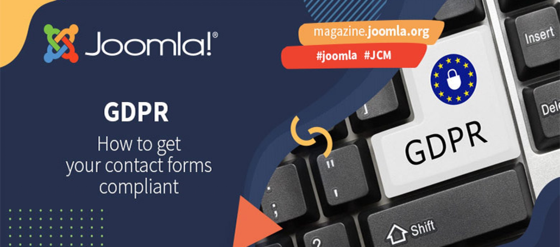 Joomla İletişim Formları ve GDPR