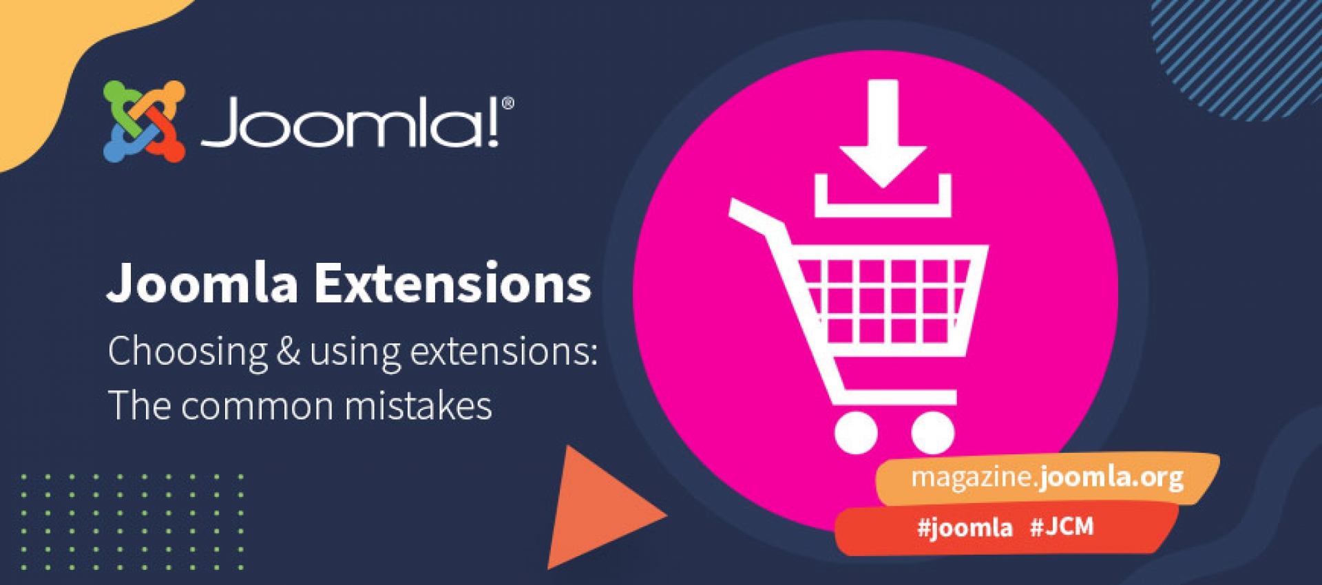 Joomla Uzantılarıyla İlgili 19 Yaygın Hata - Bölüm 2