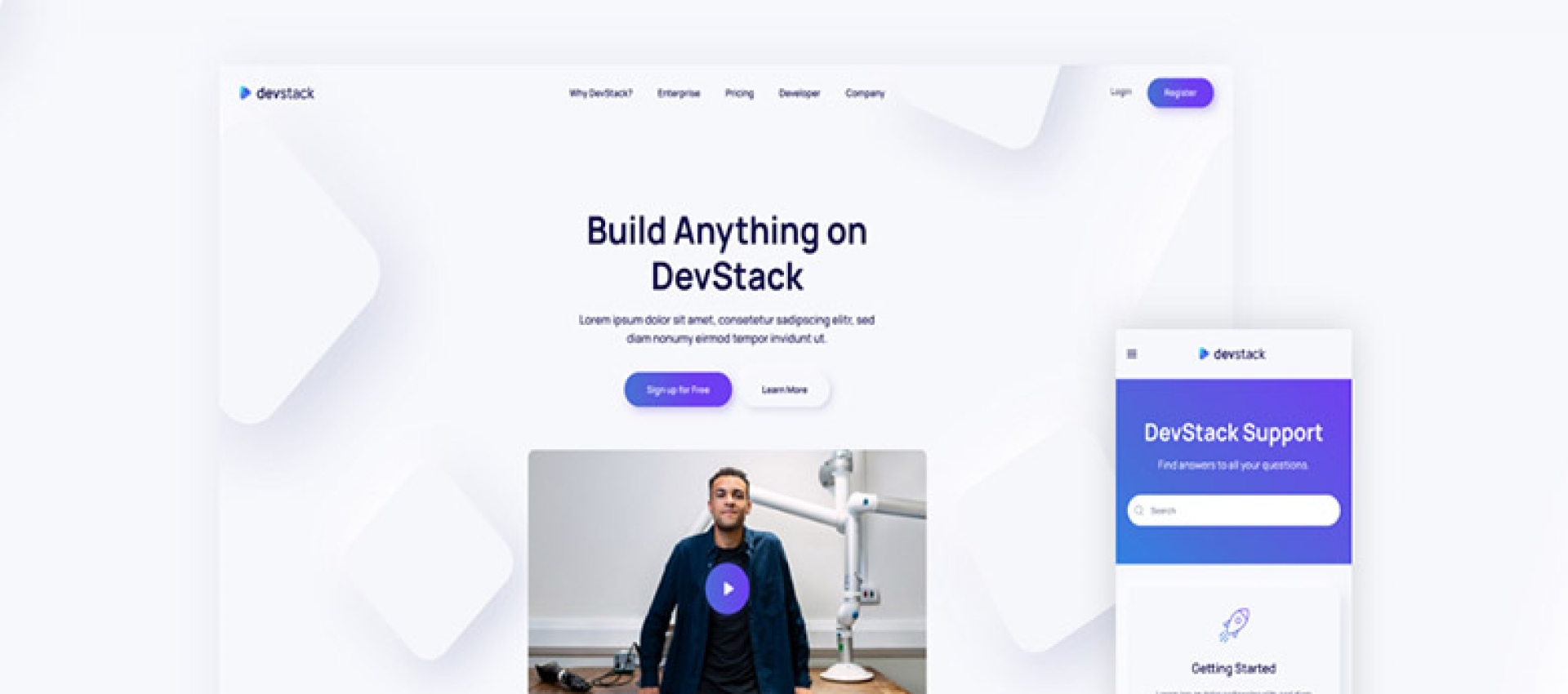 Joomla Tema - DevStack