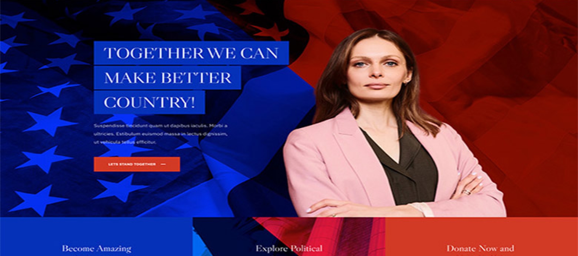 Joomla Tema - JA Candidate