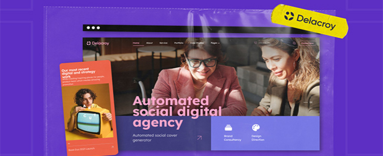 Joomla Tema - Delacroy