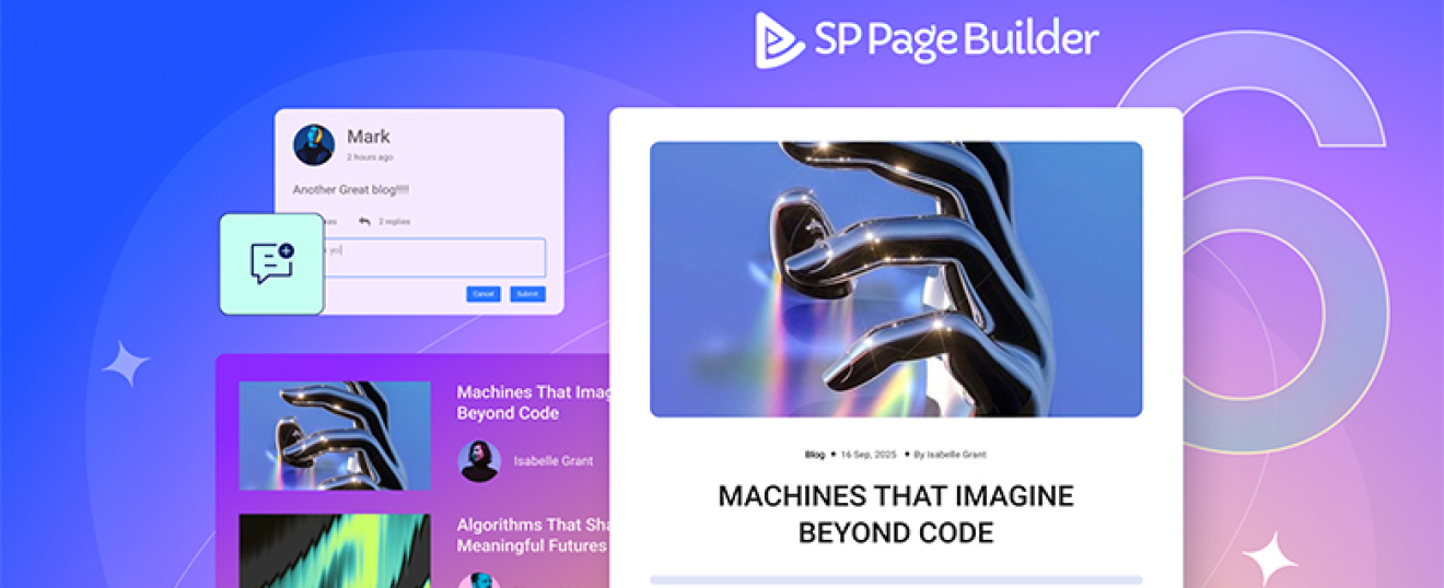 Joomla Sayfa Oluşturucu - SP Page Builder